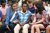 A photo of student laughing in a crowd. Links to Donor-Advised Funds A photo of student laughing in a crowd. Links to Donor-Advised Funds