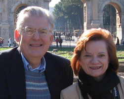 Dr. W. Stephen Piper ’58 and his wife. Links to his story
